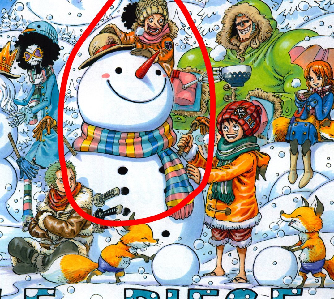 onorenoiro's tweet photo. @j_moreau03 is Ussop a lesbian too? he wears Pink/Orange shi!!
what about the snowman with his fit? 😭

Oda's scheme was always colourful, No one can deny it and start bullshiting about soms Gay/lesbian things. https://t.co/FgLwk4XurL