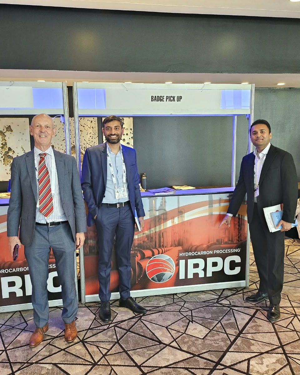 AduroCleanTech's tweet photo. We took part in the @HydrocarbonProc International Refining and Petrochemical Conference (IRPC) 2026 in Houston today.

Chief Revenue Officer @EricAppelm6595 presented "A New Technology to Unlocking Value from Highly Paraffinic Crude Oil," covering the chemistry behind our Hydrochemolytic™ Technology (HCT) program for these crudes and what feedstock flexibility means for refiners evaluating it as a strategic lever. He was joined in Houston by Niravbhai Suhagiya and Abhishek Singh from the Aduro R&D team, who spent time on the exhibit floor with fellow attendees.

The conference continues tomorrow at the Hyatt Regency Houston West.

#HPIRPC26 #IRPC26 #CleanTech #EcoInnovation #Refining #ParaffinicCrude