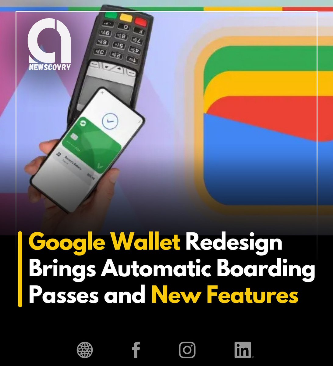 RmeysaKt's tweet photo. Google Wallet redesign brings automatic boarding passes and new features
READ MORE
#GoogleWallet #redesign #brings #automatic #boarding #passes #new #features https://t.co/DdMZtQIt77