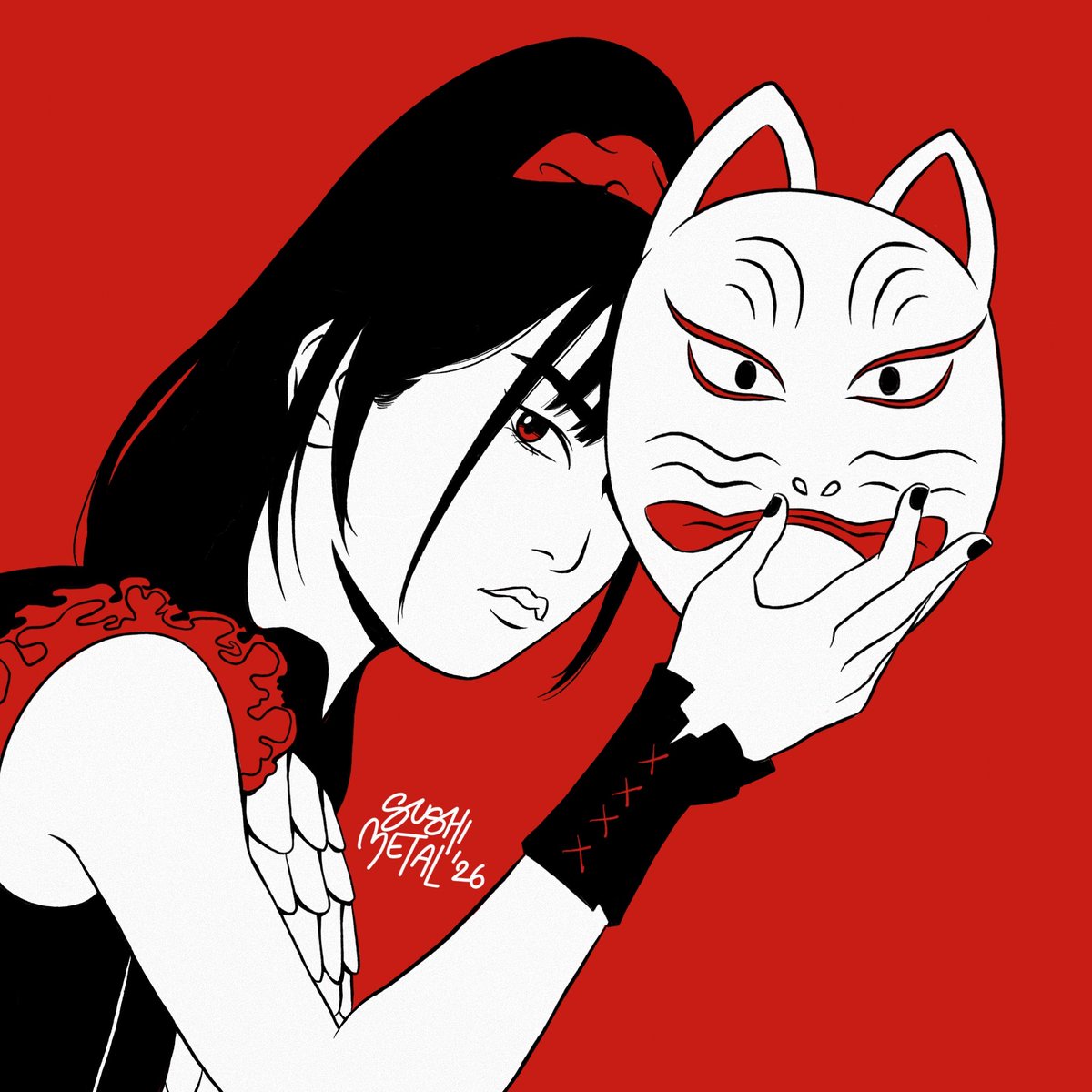 ButFirstSushi's tweet photo. Ah そうよ いつでも女は女優よ

#sumetal #babymetal_fanart https://t.co/8129O2zSPB