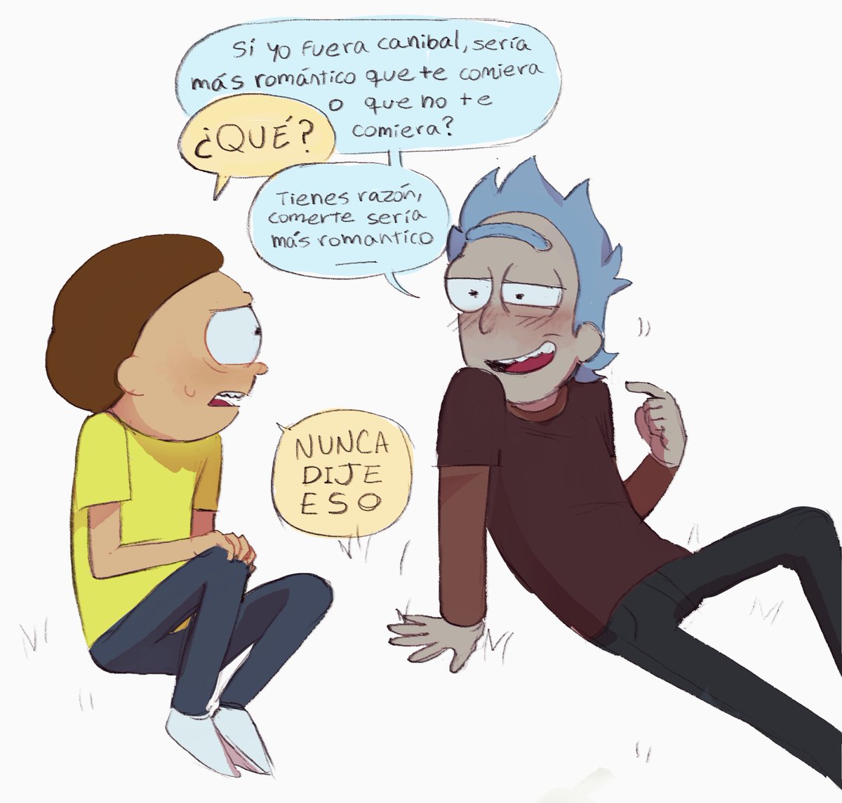 acewithoutH's tweet photo. me gusta mucho el hc de Rick Prime canibal https://t.co/MHEFkoIwAO