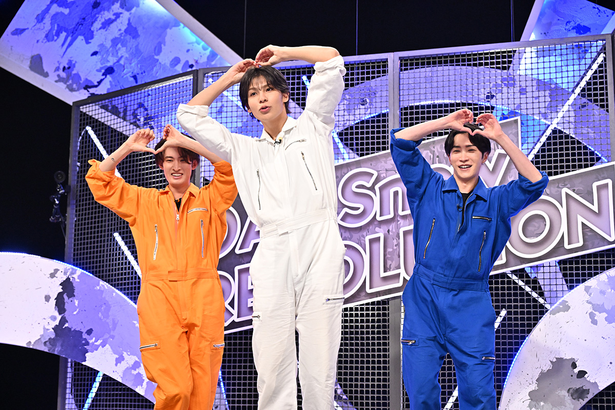 TVGweb's tweet photo. 「それSnow Manにやらせて下さいSP」
今夜放送⛄

Travis Japan・宮近海⽃＆松倉海⽃、
ACEes・浮所⾶貴らが参戦💪🏻

Kis-My-Ft2・千賀健永からの告白で
渡辺翔太が赤面する場面も⁉️

「絶対アイドル辞めないで」では
＝LOVEとのコラボダンスを披露🕺🏻

https://t.co/DyMeDwu3Os

#それスノ https://t.co/v7m8OsDTA5