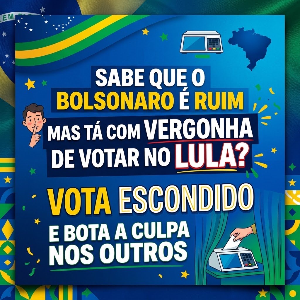 ocoala01's tweet photo. O voto é secreto! #LulaNoOff https://t.co/qu7OYesP2m