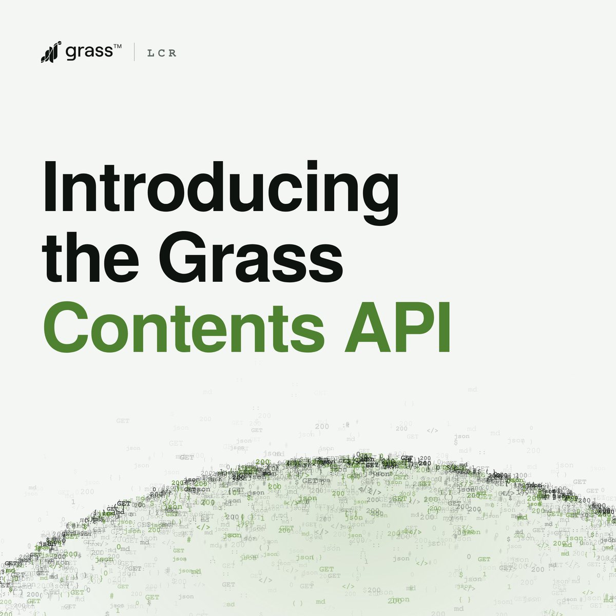 grass's tweet photo. Today, we’re launching our first Live Context Retrieval tool for agents.

Introducing the Grass Contents API — an API that turns any public URL into clean, model-ready HTML, Markdown, or text. https://t.co/J2WOEsS9YU