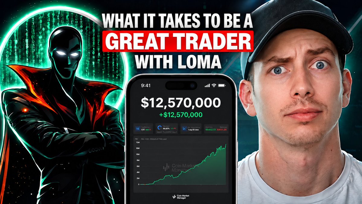 Tradermayne's tweet photo. Most traders never reach consistent profitability.

In our new interview @LomahCrypto breaks down:

• The moment everything clicked
• How he manages risk
• The habits that separate elite traders from everyone else

Watch here:
https://t.co/d9xU1R5d9o https://t.co/dZ2FyR8Gxi