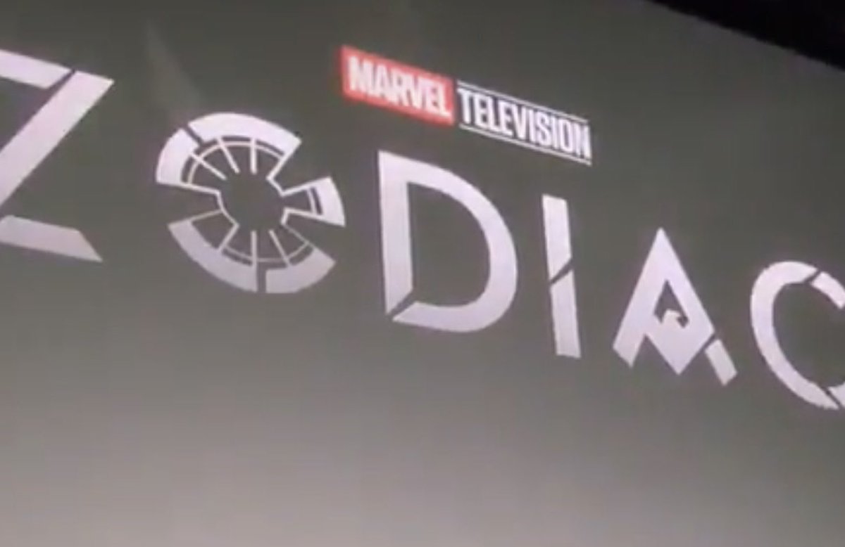 QuidVacuo's tweet photo. Mejor vistazo del logo de la serie nueva ‘ZODIAC’ https://t.co/AOLb7FBx6S