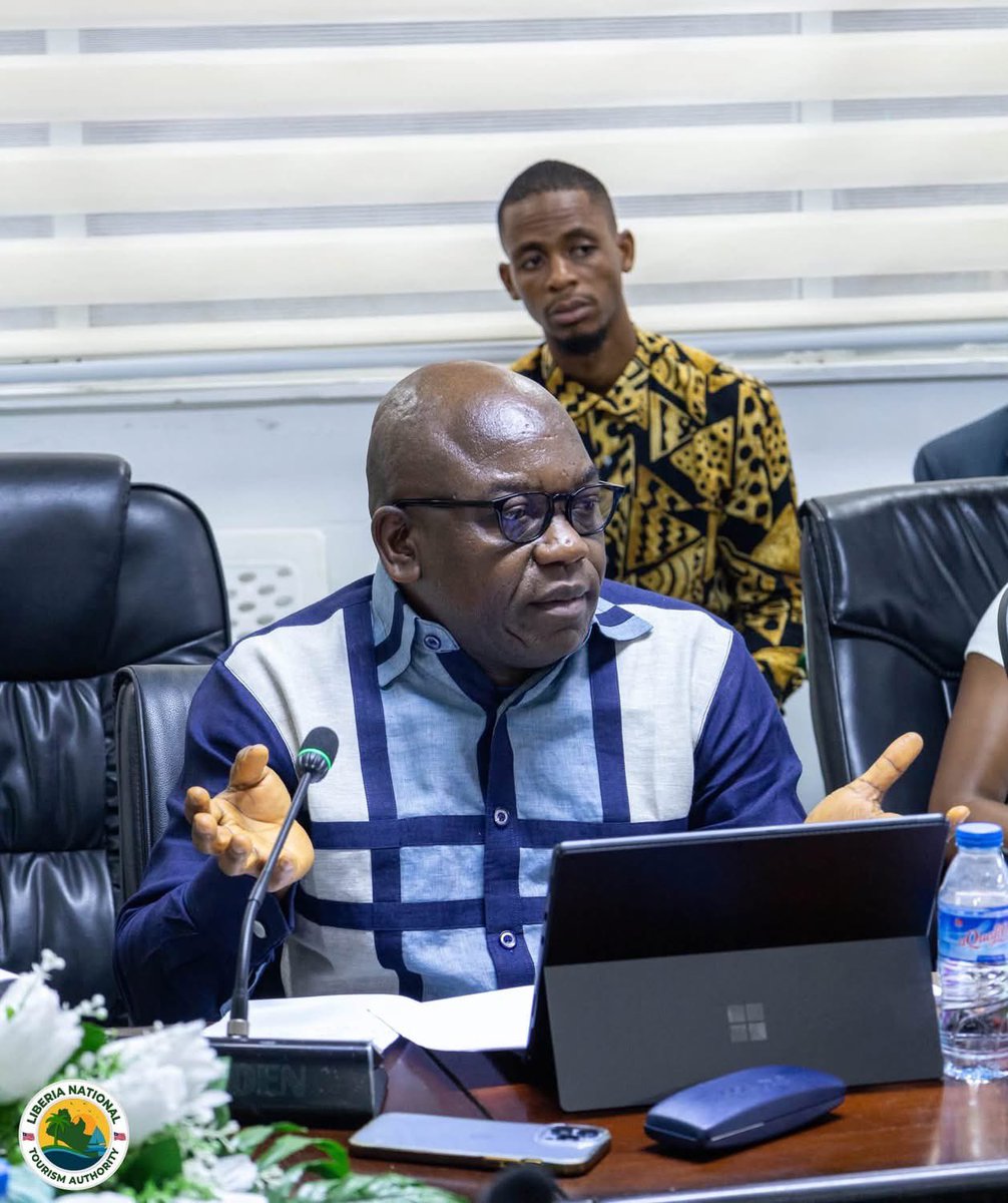 LNTA231's tweet photo. Today, our Director General, Princess Eva Cooper, presented LNTA’s plans at the FY2027 Budget Hearing at the Ministry of Finance.

She called for more funding to develop tourism sites, promote Liberia as a tourism destination, attract investors, support our culture, &amp; create Jobs https://t.co/rYKyt23Tsy