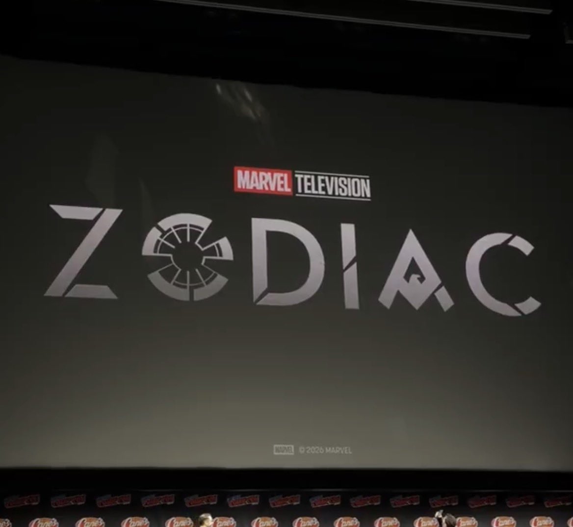 DiscussingFilm's tweet photo. Marvel has announced a new spy thriller series ‘ZODIAC’.

Releasing in 2028. https://t.co/hVzOXlR2Lk