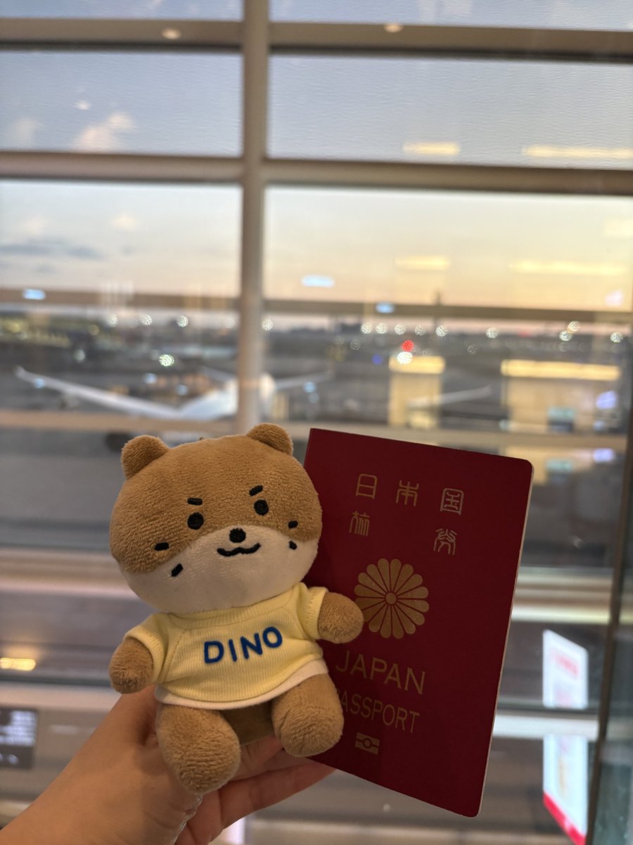 KCherry69620's tweet photo. マカオへ✈︎
金髪ディノ楽しみ💓 https://t.co/OOLT3wg8tw