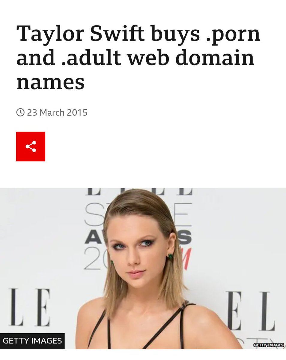 MrJoeMcBob's tweet photo. I searched to see if this was true. Haven't found any confirmation yet. But what I did find was a reminder of how horribly society treats women, that Taylor Swift had to buy up her own name so that people wouldn't make pornsites of her. https://t.co/q2N9cdHRl8