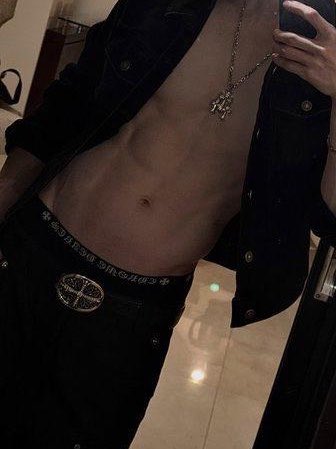 cb97cult's tweet photo. bro pulled his boxers and pants down more than usual for this photo… 

i have no thoughts that belong on the internet 🚬 https://t.co/66oKcUQ97Z