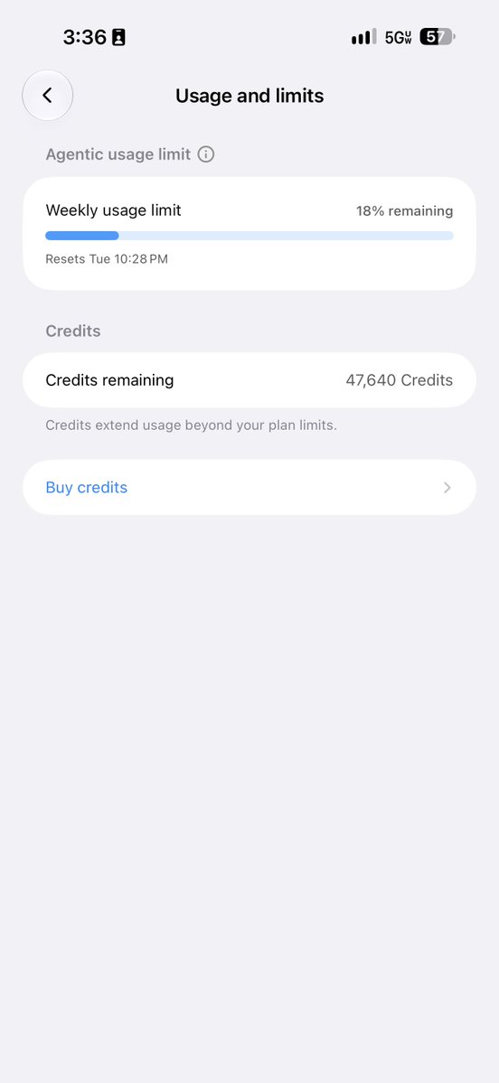 Alberto8793's tweet photo. My credits are draining even though I still have quota left. Was hoping they’d wait their turn 🥲

Anyone else seeing this? @thsottiaux @OpenAIDevs am I missing something?

Receipts included. 💔 https://t.co/LDxoX7Z1wp