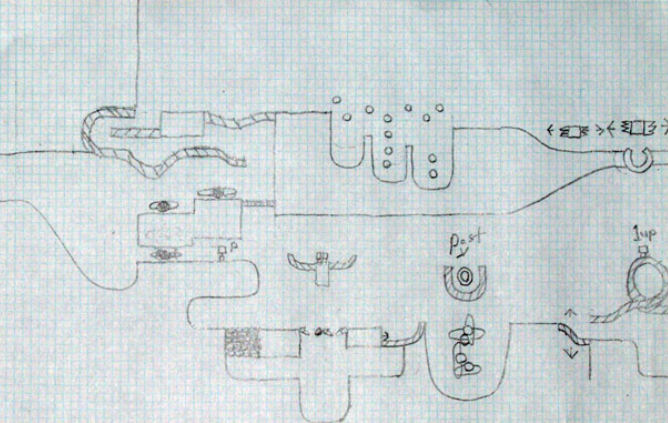 Overbound's tweet photo. Today I realized I could draw levels on graph paper and generate 3D Sonic Level block outs. This is gonna save me a lot of time. 🤯 https://t.co/coPzjDRvQs