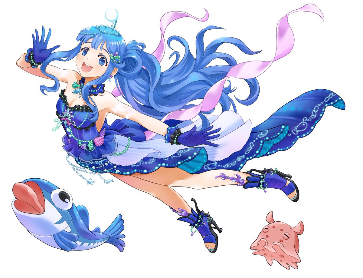 HT6hgbgn3's tweet photo. 浅利七海さん誕生日おめでとうございます。
衣装はブランフェス限定SSR［うみのたからもの］を描かせていただきました」。
#浅利七海誕生祭2026
#浅利七海生誕祭2026 https://t.co/2wJtr6hkWL