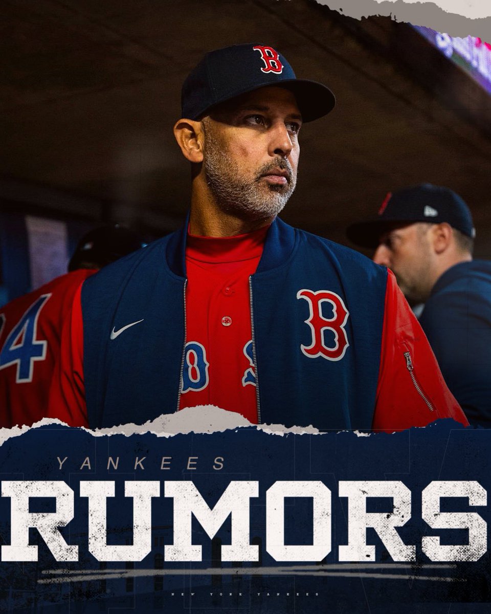 eyyankees's tweet photo. Alex Cora told Philadelphia that he is taking 2027 off but one person who knows Cora closely speculated that if one team could possibly lure him back, that could be the Yankees, per Jon Heyman. https://t.co/jxxWgQVdk5