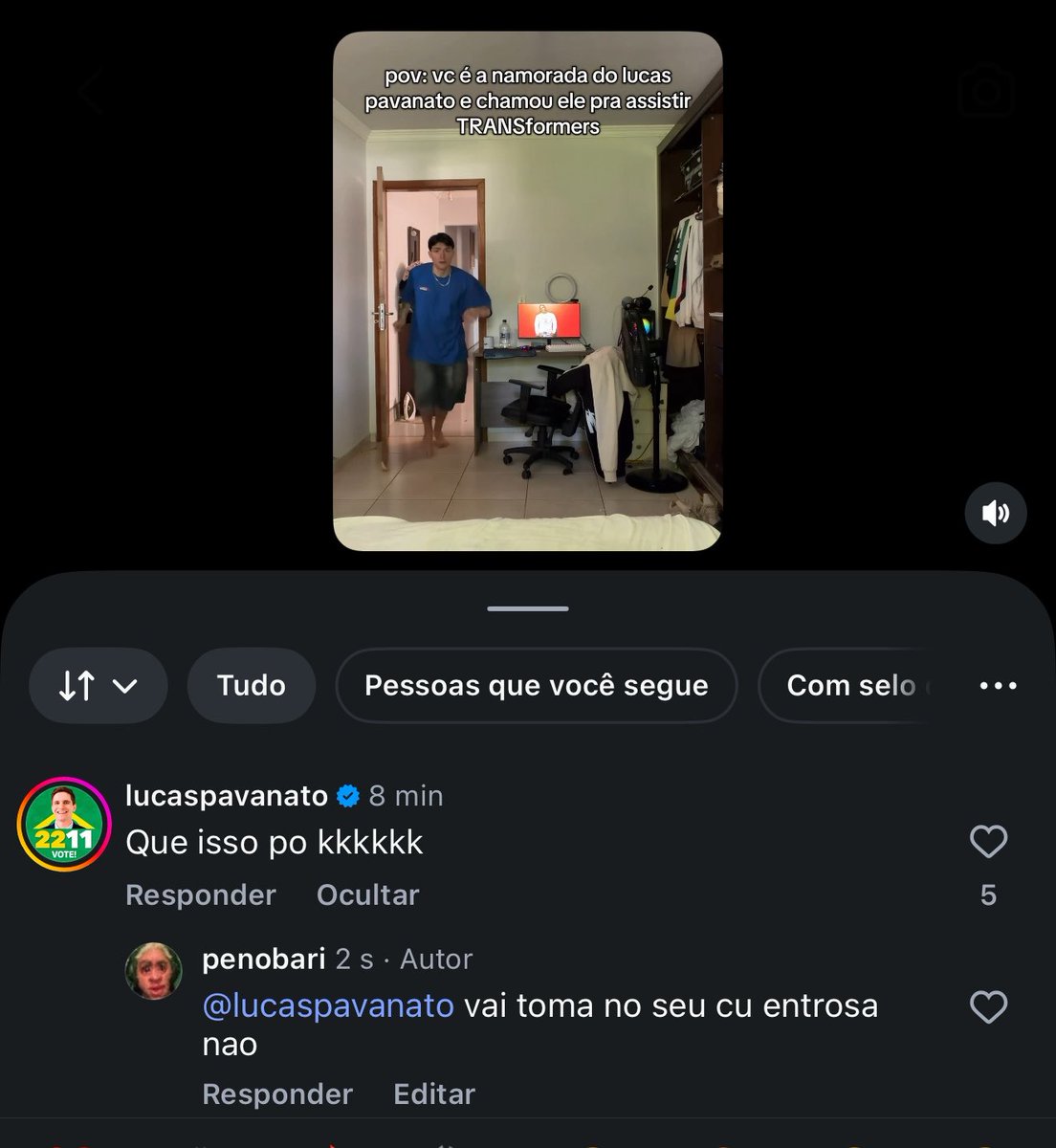 nobastesudinho's tweet photo. entrosa nao lucas pavanato https://t.co/YAqrfId0jK
