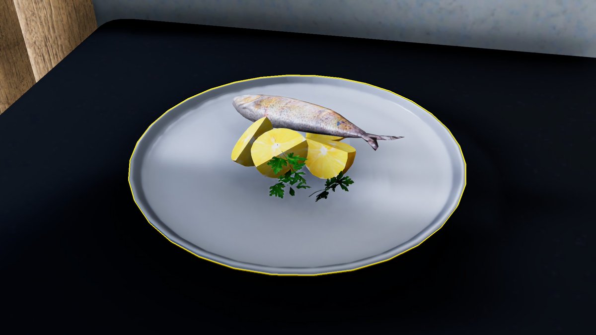 SikiFleur's tweet photo. 『Cooking Simulator』深夜配信
ご視聴ありがとうございました。
配信内で初めて作った料理達がこちら！
BGMは『ティータイム』でお送りしました。
(ゲーム中BGMがほぼ無い為
フリーBGMを使用させて頂きました。) https://t.co/DpKeVrMUTV
