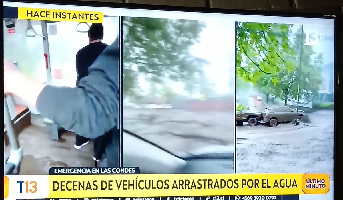 JavierM89087400's tweet photo. Alguien sabe dónde está el Senapred que no dio estas alertas , este desgobierno está haciendo agua por todos lados . Ayer el Mapocho y hoy Las Condes ¿ Alguien sabe dónde está el presidente ? . https://t.co/MiFg1AEcNi