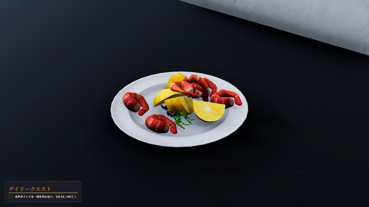 SikiFleur's tweet photo. 『Cooking Simulator』深夜配信
ご視聴ありがとうございました。
配信内で初めて作った料理達がこちら！
BGMは『ティータイム』でお送りしました。
(ゲーム中BGMがほぼ無い為
フリーBGMを使用させて頂きました。) https://t.co/DpKeVrMUTV