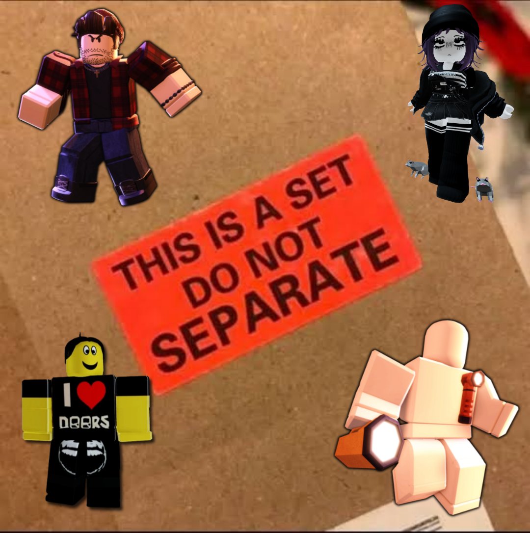 LavKimyona's tweet photo. I have finally chosen a name for my own AU/group.

The Limbonds
#robloxdoors https://t.co/zTGQ2WMIl2
