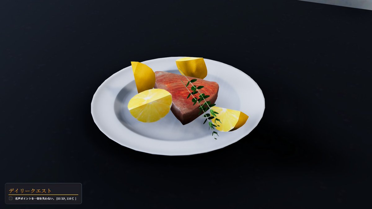 SikiFleur's tweet photo. 『Cooking Simulator』深夜配信
ご視聴ありがとうございました。
配信内で初めて作った料理達がこちら！
BGMは『ティータイム』でお送りしました。
(ゲーム中BGMがほぼ無い為
フリーBGMを使用させて頂きました。) https://t.co/DpKeVrMUTV