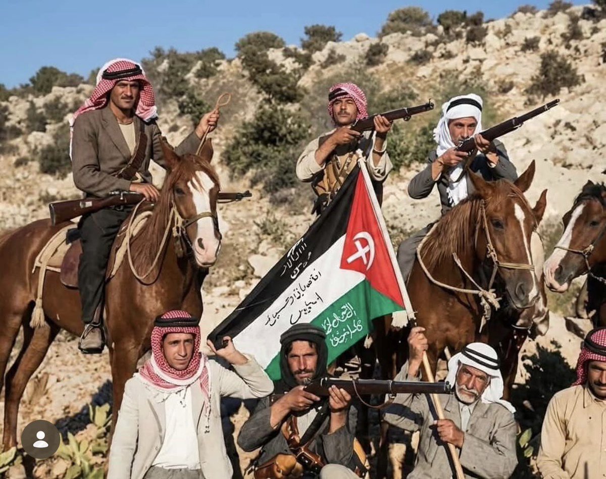 IIFBS_'s tweet photo. 🇵🇸Le drapeau utilisé par les groupes nationalistes palestiniens lors de la révolte de 1936-1939 en Palestine mandataire. https://t.co/e32qJZZtit
