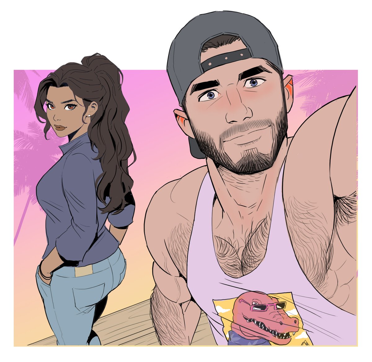 hassbroart's tweet photo. GTA6 Fanarts 🔥
#gtavı https://t.co/rLZlWbEi8l
