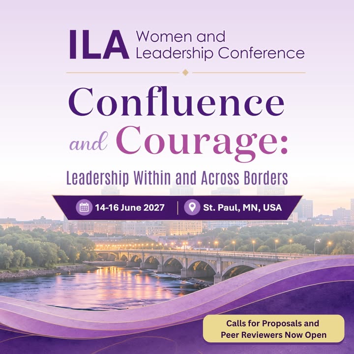 The_ILA's tweet photo. There’s still time to submit your proposal for ILA’s 8th Women &amp; Leadership Conference, 14–16 June 2027 in St. Paul, MN. Deadline: 13 Nov. 2026, 11:59 PM EST. ILA members can also apply to be peer reviewers.
https://t.co/Dz6NjHpJVn #ILA2027WomenLeadership https://t.co/YPIkpHeHHb