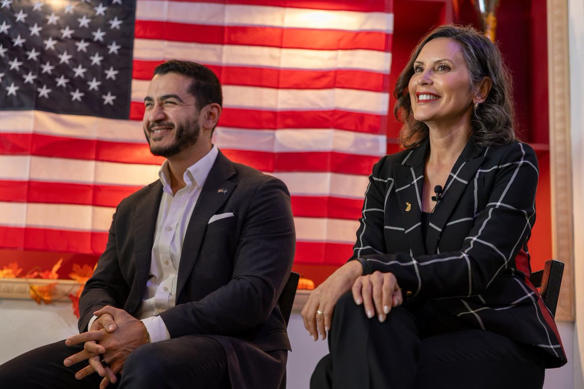 WaltLyman's tweet photo. I think Abdul El-Sayed is going to win. It'll be historic. https://t.co/fcUDX7b7bt