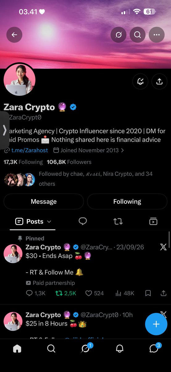 soaftlywon's tweet photo. @NiraCryptoX 🐦‍🔥🐿️🦦 https://t.co/OAzPWsGiCv