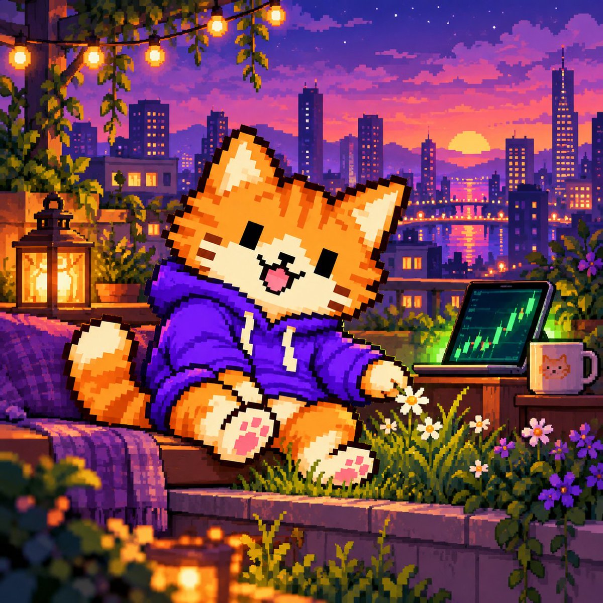 _TouchGrassCat's tweet photo. The charts are moving. 📈

Meanwhile, $TGC is outside picking flowers like he owns the place. 🌼🐱

Somebody tell this cat it’s Uptober.

🌱 https://t.co/oQD3z1EKz0 https://t.co/t7AboqRpwc