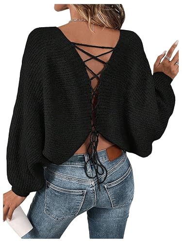 Verityslabrats's tweet photo. I’ve received Black Lace-Up Knit Sweater from Ivan https://t.co/eaBzRx2REe