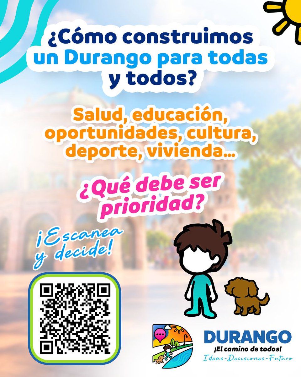DurangoCap's tweet photo. ¡En casa, nadie se queda atrás! 📚🫶🏻

Salud, educación, deporte, cultura y oportunidades. 

¿Qué debería ser prioridad para mejorar la vida de la gran familia?

¡Participa! Durango, ¡el camino de todos! 

#EsteEsElCamino 🐺 https://t.co/uu2yguuBfq