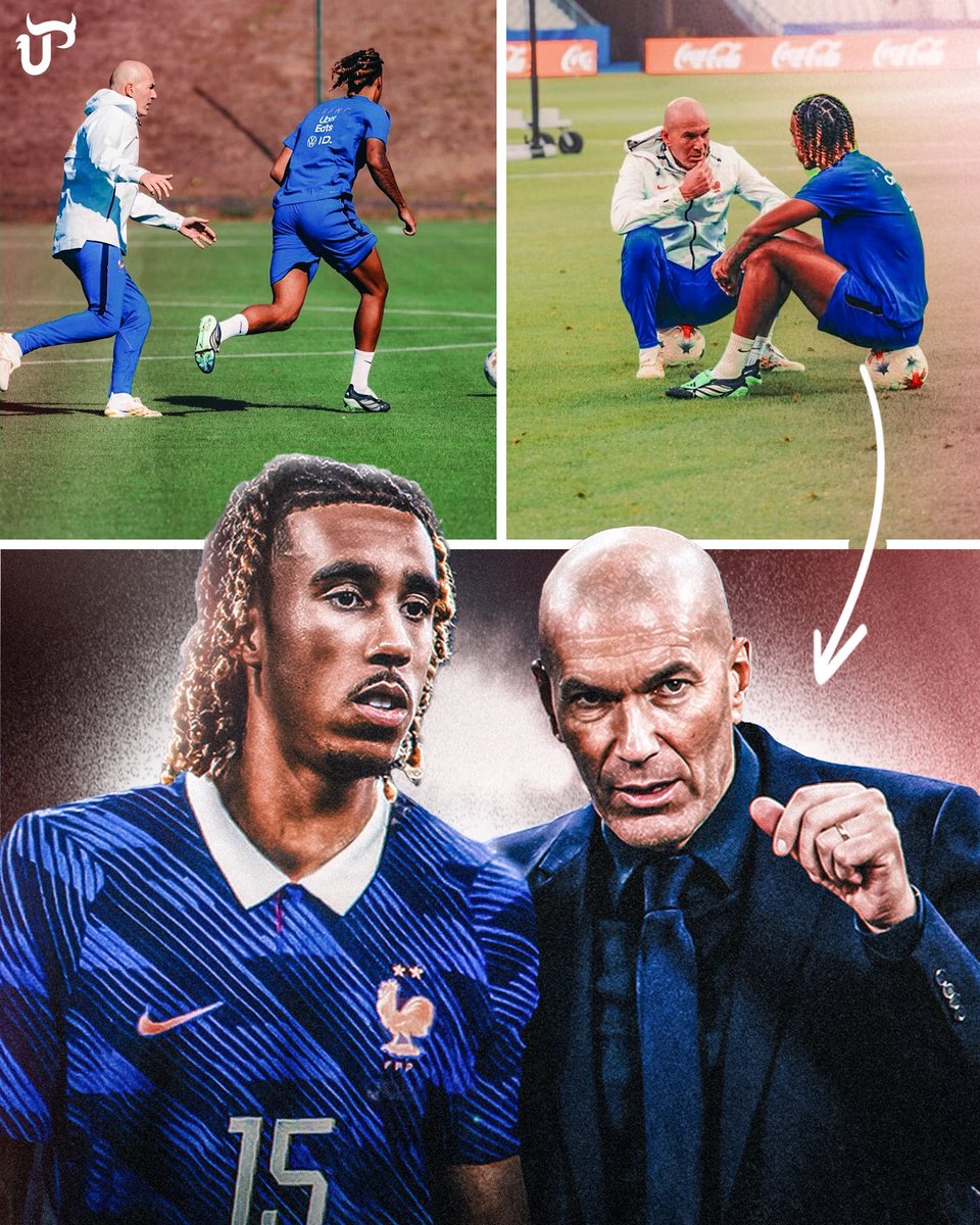 unitedpeoplestv's tweet photo. The amount of respect Zinedine Zidane has gained from Manchester United fans during this international break.. 📈 https://t.co/X5UGMVBbqS