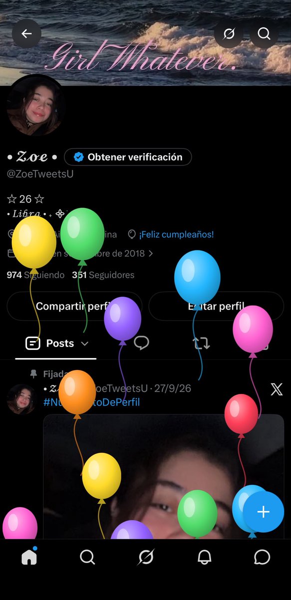 ZoeTweetsU's tweet photo. ❤️💗🎈𝖧ɑρρɣ ᑲꪱᜒ𝗋𝗍𝗁ᑯɑɣ 𝗍𝗈 ო౿🎈💗❤️ https://t.co/asJpxY3jhm