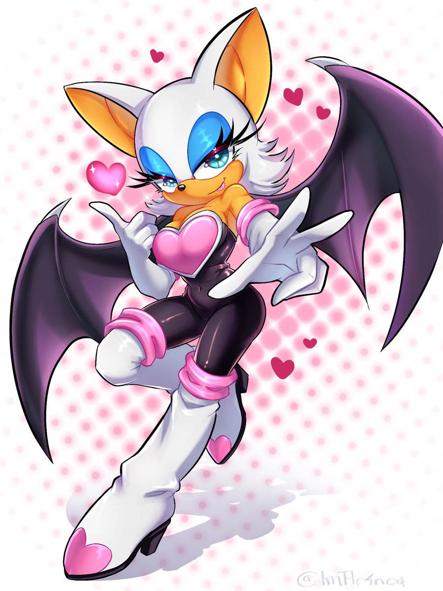 ImTtr4ncy's tweet photo. My favorite bat! 

 #fanart #rougethebat #SonicTheHedeghog https://t.co/wXAj6I5aBI