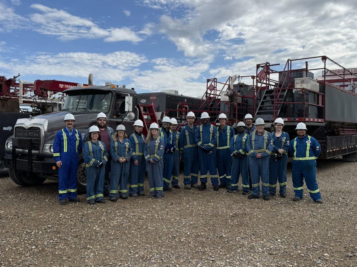 theCAOEC's tweet photo. We recently hosted reps from the Government of SK and SGI for a rig tour, which offered a firsthand look at the workers and equipment driving Saskatchewan's energy services sector.

Big thanks to Independent Well Servicing Ltd. and @StampedeDRLG for welcoming us to their sites! https://t.co/Q4qD0piPQg
