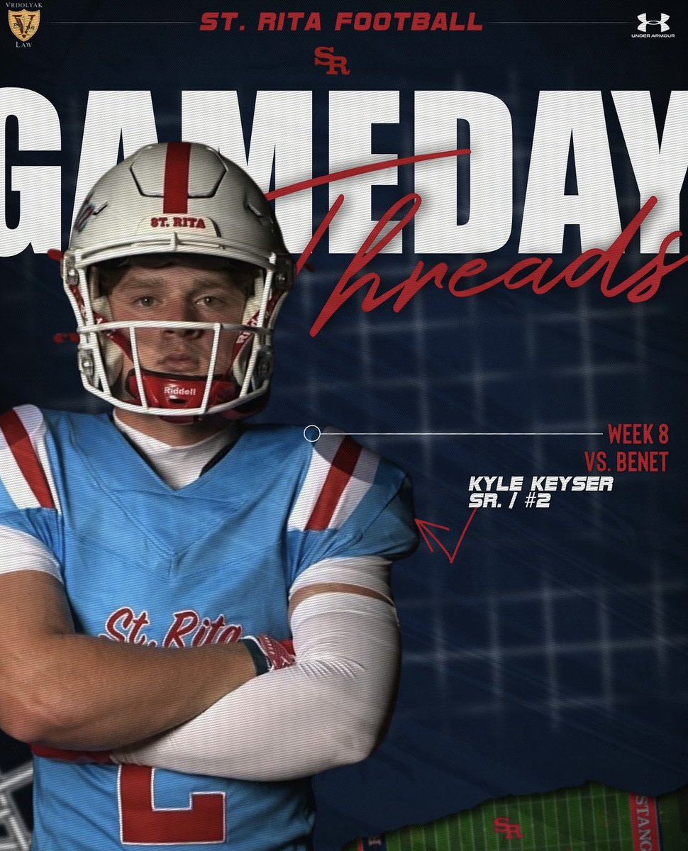 StRitaHS's tweet photo. 🚨🏈 ONE DAY AWAY! 🏈🚨 Come support your Mustangs for Senior Night as we honor our football seniors before kickoff and our cross country, golf, band, and cheer seniors at halftime as the Mustangs take on the Benet Academy Redwings at 7:00 PM!

More info: https://t.co/9TxRwcuHLF https://t.co/rQGo5vjqZ4