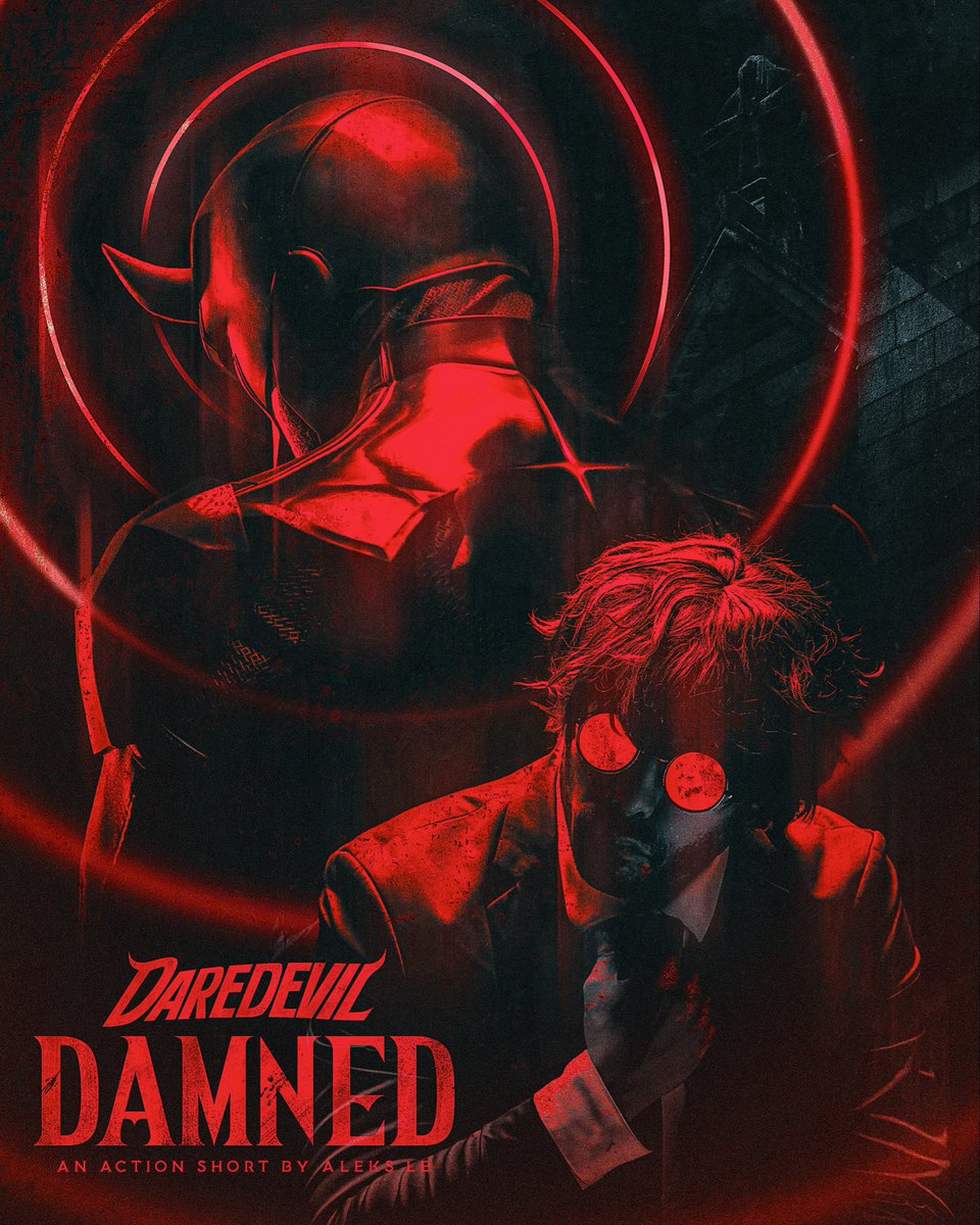 AleksLeVO's tweet photo. I trained for 5 months learning martial arts, boxing, &amp; stunts to write, produce, &amp; direct a live action video celebrating my 1 year as the voice of DAREDEVIL in MARVEL RIVALS 🙏 for fun!!!

I designed an original costume for it as well! TRAILER COMING TOMORROW 🫡 https://t.co/l0wvK4azpA