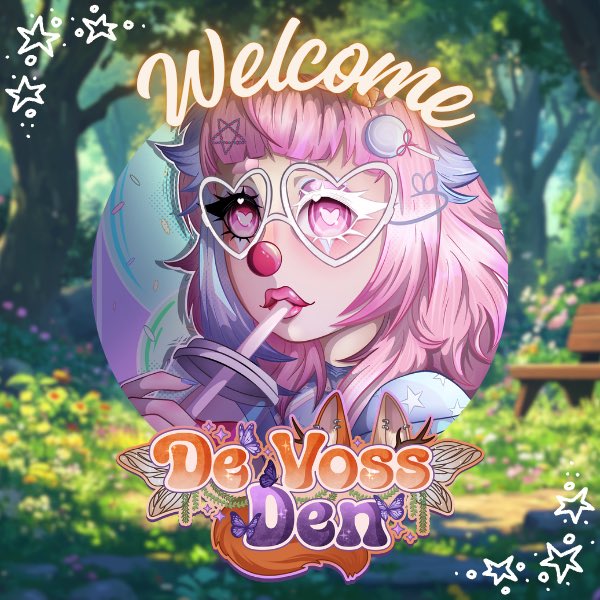 DeVossDen's tweet photo. Welcome @sodaprincesss to De Voss Den!! Our favourite Bunny Clown Vtuber who loves their fair share of Dead by Daylight with a good bit of variety on the side.

Another one of our lovely Team Admins!

Please give them a follow and show some love!

https://t.co/d51ZjOJfdZ https://t.co/xbjirJad9Q