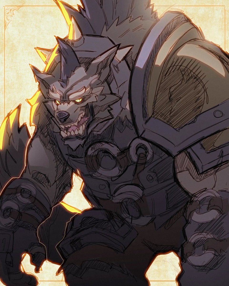 tomaroosky's tweet photo. Wowtober Day 07 - Hogger 

Man that was a hard one 😅
#wowtober https://t.co/KTaweTgY0B