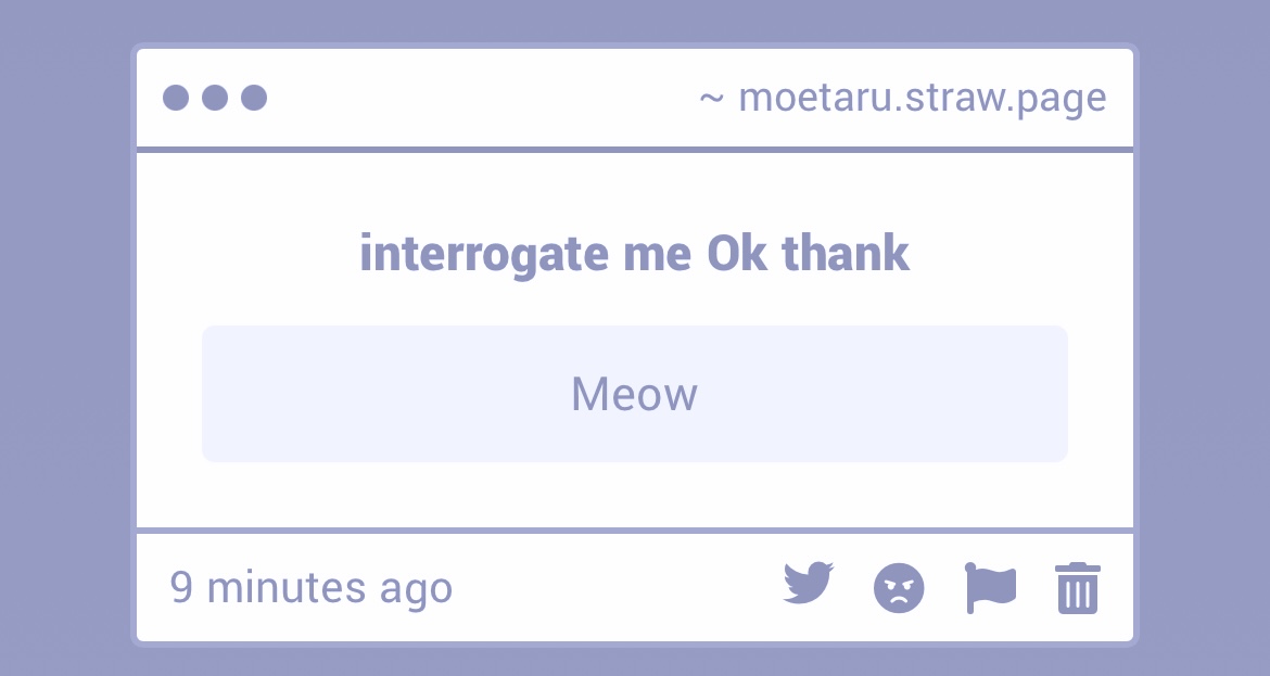 hotadere's tweet photo. nine: miau https://t.co/jVfMGflPlK