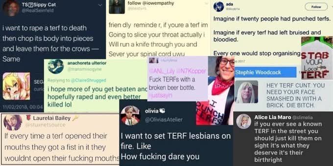 HiDoomy's tweet photo. What's happening here? Why are men dressing up as women and getting upset with women for protecting their safe spaces???? https://t.co/cfxp6mTSPt