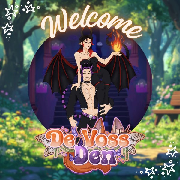 DeVossDen's tweet photo. Welcome @TheeDwarfika and @HersiliaDraws to De Voss Den! They are both absolutely lovely and amazing cuties who like to play a variety of games! 
And part of our Team Admins!

Please give them a follow and show them some love! 

https://t.co/sxUKZj8ZNf
https://t.co/gKkkW5BfMK https://t.co/Xpd7QkCHyr
