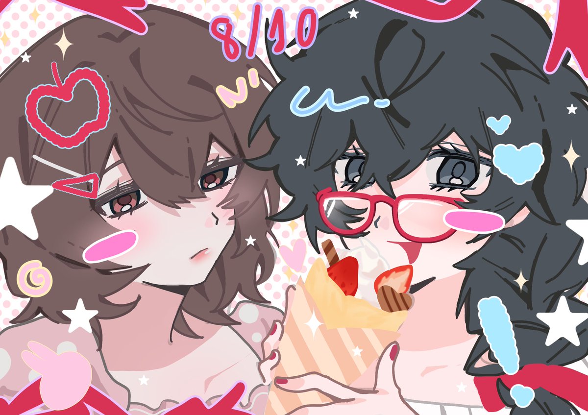 Shanikoko12's tweet photo. #akeshu Lesbian  Day 💖🌹 https://t.co/85LpxV6kT0