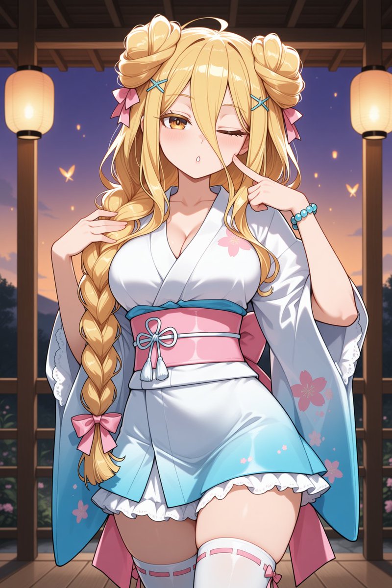 fdrprtkv's tweet photo. Good evening, everyone! ✨
The mint haori with the little goldfish, the sleepy ryokan yukata, the playful mini one, or that furisode — Mukuro really was made for summer nights, wasn't she? 
#AIart #DateALive #MukuroHoshimiya #デート・ア・ライブ #星宮六喰 #AIイラスト https://t.co/CrTWC1mCo0