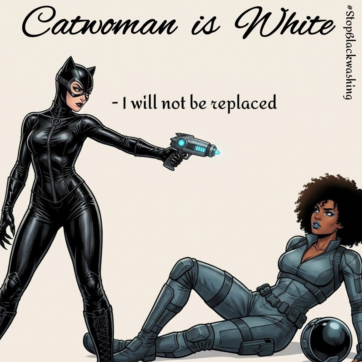denzel27565's tweet photo. Catwoman is White
#StopBlackwashing https://t.co/4cFIgkzu8f