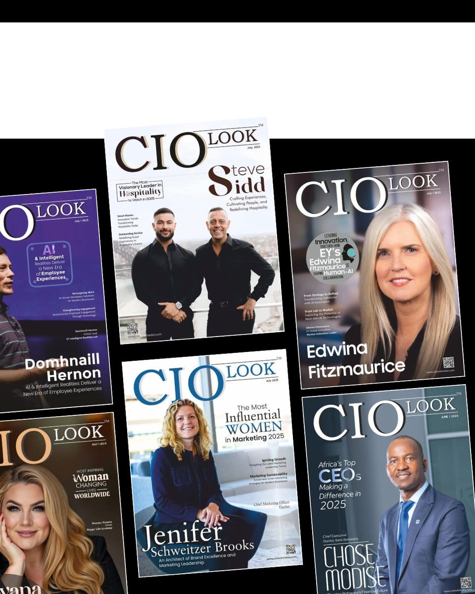 nicorey93's tweet photo. 🌍 Your Story, Our Platform. The World’s Stage. 📖✨

At CIOLook, we celebrate entrepreneurs, innovators, and leaders shaping the future of global industries. 🚀 From success stories to industry insights, we bring your vision to life and connect it https://t.co/vL8xzPqzUw