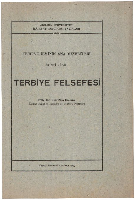 Moonay54321's tweet photo. @ogretmenlersyfs “Terbiye okulda verilmez”diyen, bu kitabı okudunuz mu? Terbiyeyi bir ilim olarak gören anlayış. Terbiye eğer bir ilim ise okul da bu ilmin verileceği yerlerden biridir. https://t.co/G9rHo5ivxp