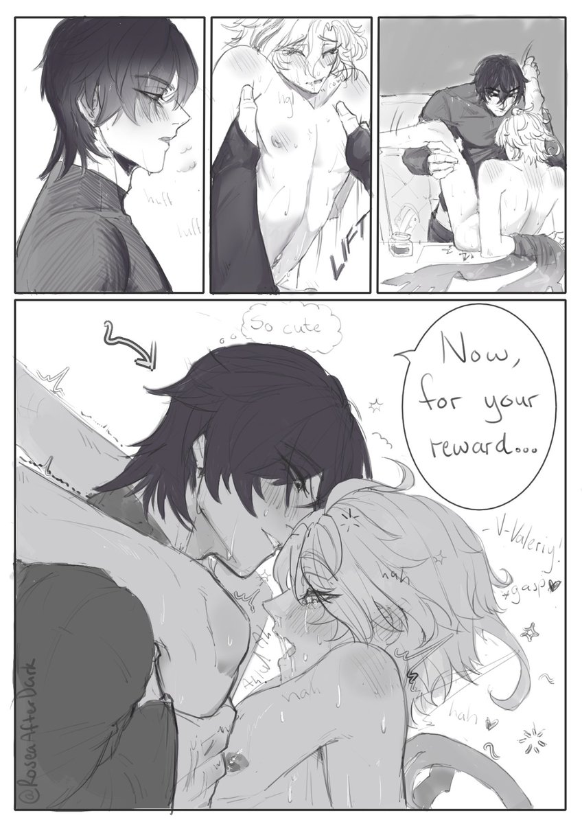 RoseaAfterDark's tweet photo. Day7 prompt #kinktober
Cockwarming

A fitting follow up for Mitya being a brat...

#Valitya https://t.co/yp2vzcizwq